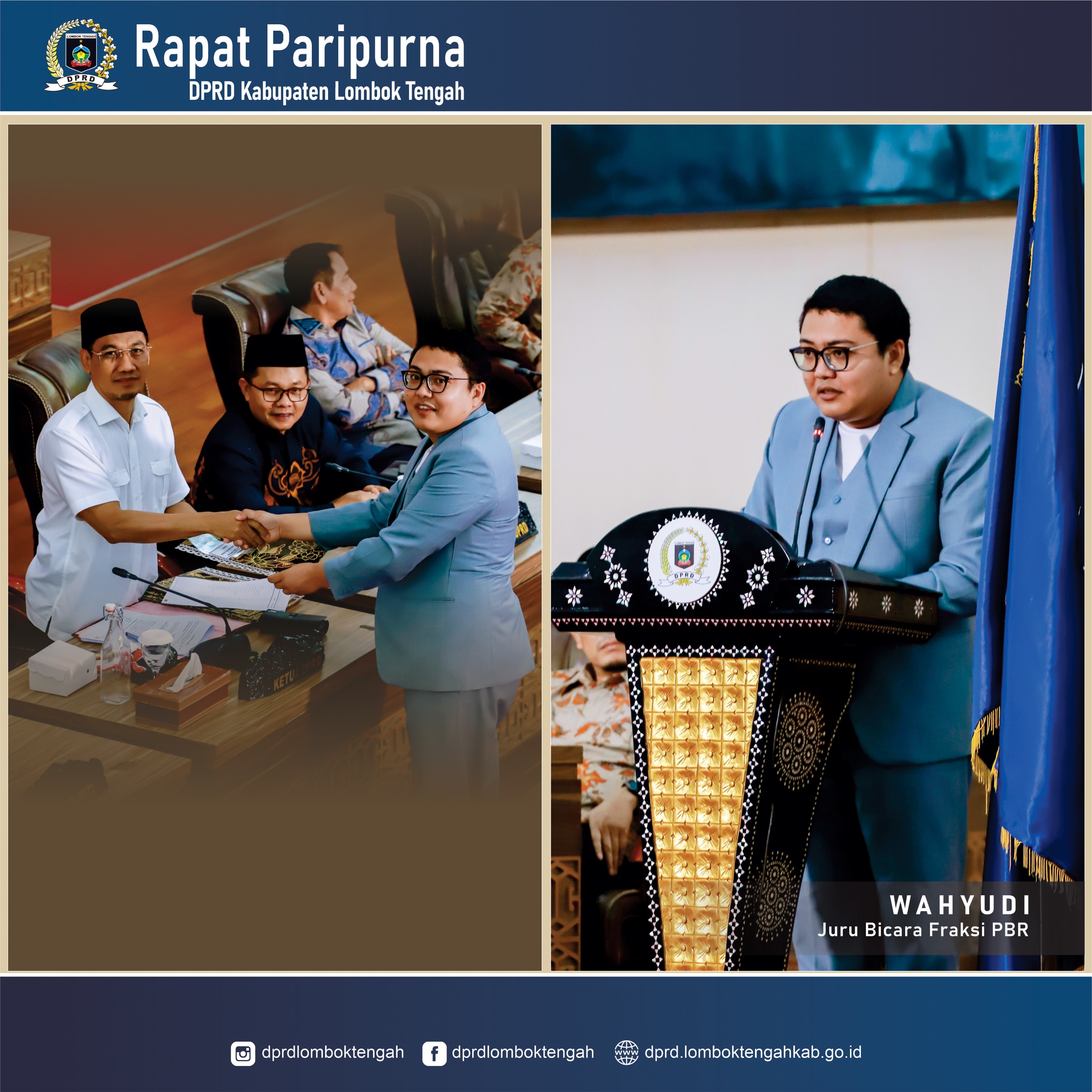 Pemandangan Umum Fraksi-Fraksi Penyampaian Kepala Daerah Terhadap 2 Ranperda Usul Pemerintah Daerah 