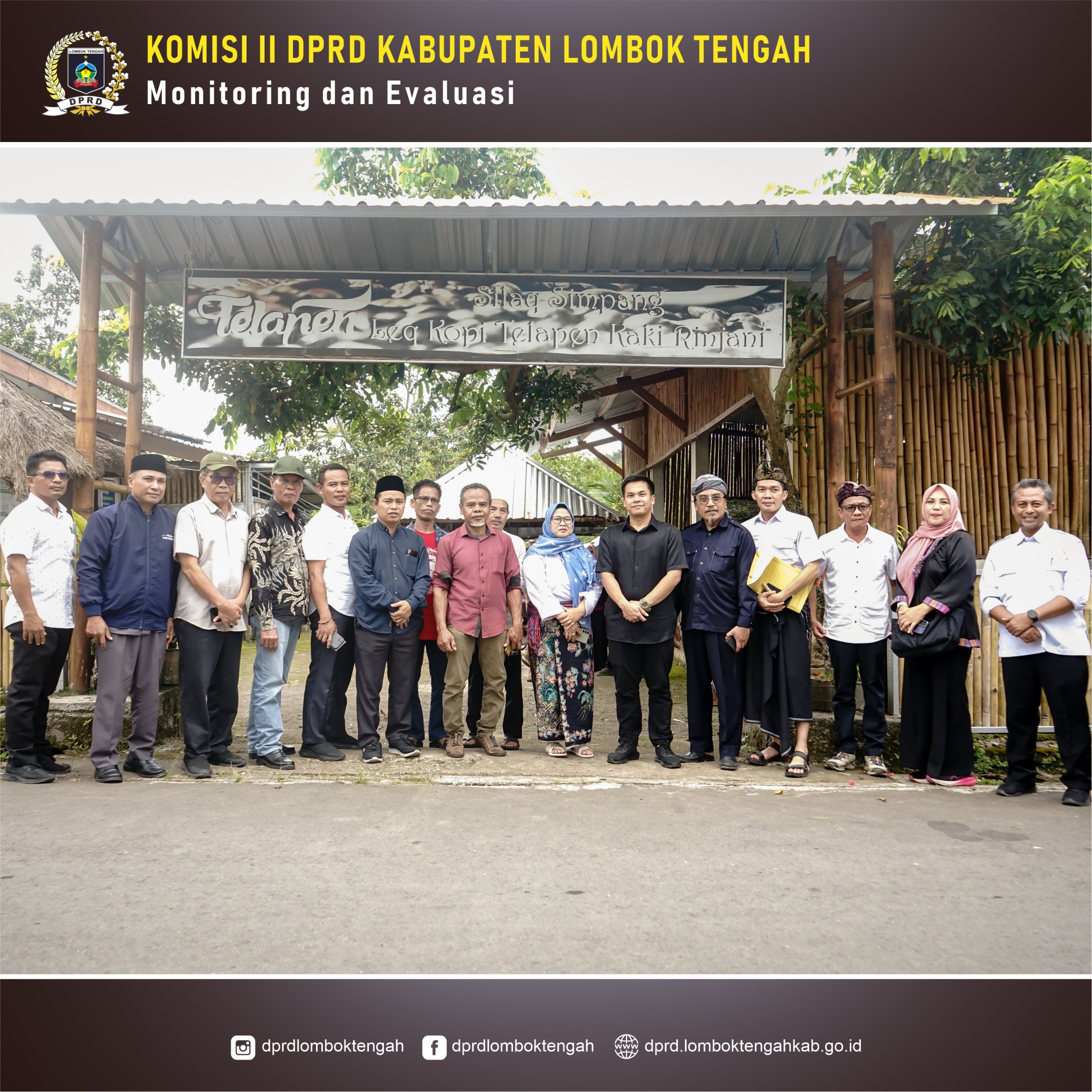 Komisi II DPRD Lombok Tengah Laksanakan Monitoring dan Evaluasi LKPJ Kepala Daerah Tahun 2025