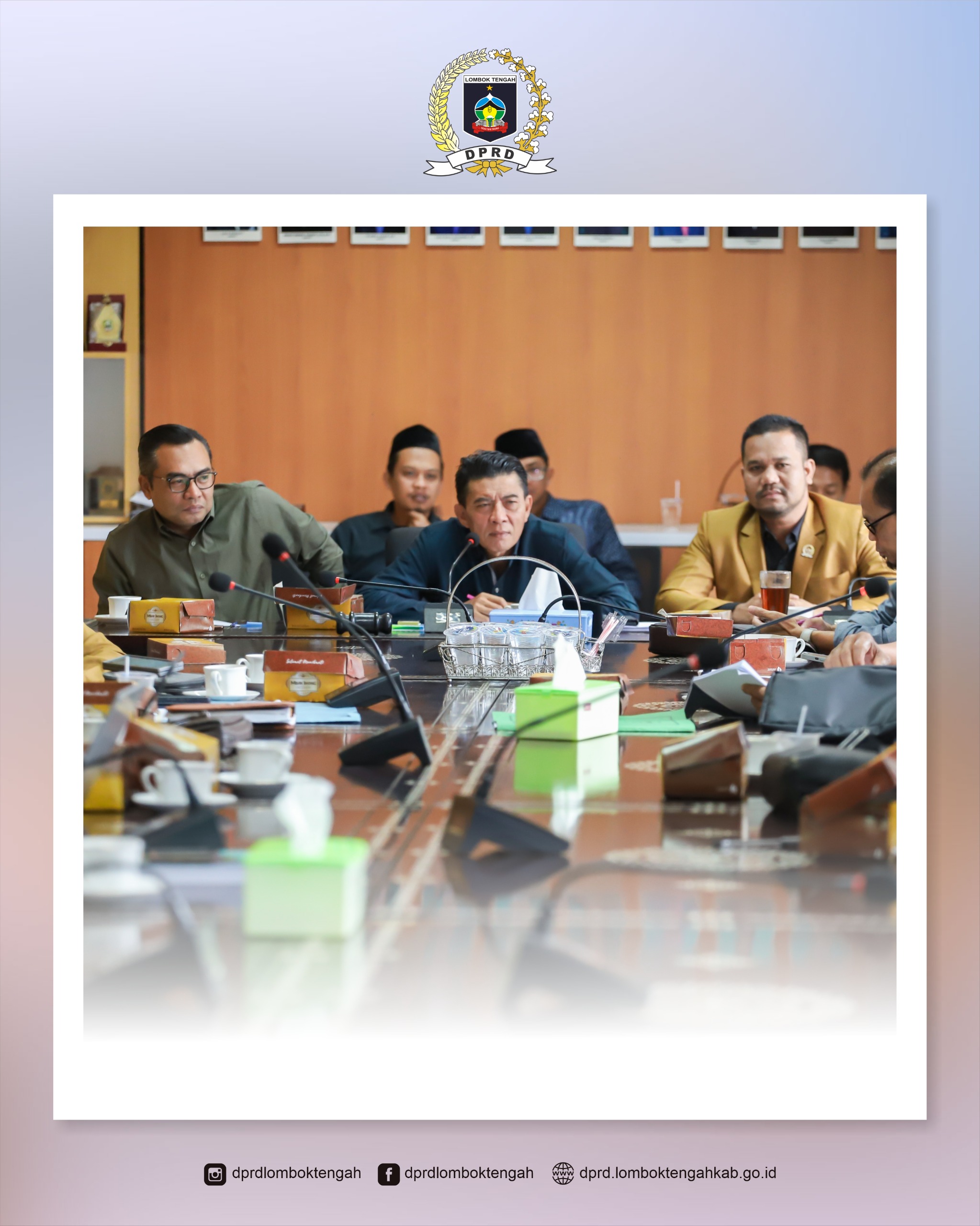 Komisi IV DPRD Lombok Tengah Gelar Rapat Konsultasi Bersama Mitra Kerja Bahas Rancangan KUA dan PPAS APBD Tahun Anggaran 2027